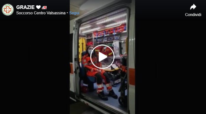 Il video ringraziamento del Soccorso Centro Valsassina a tutti i sostenitori