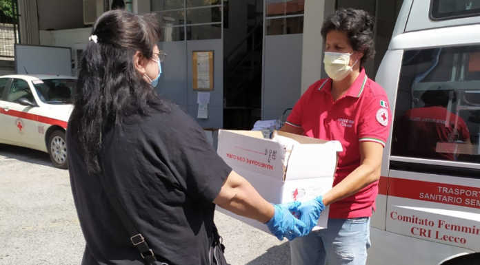 La Croce Rossa di Lecco scende in campo per la raccolta alimentare