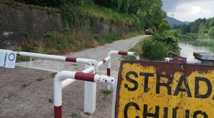 Imbersago, frana sul sentiero: chiusa l’alzaia