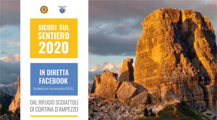 “Sicuri sul Sentiero”: dalle Dolomiti l’evento online per la sicurezza in montagna