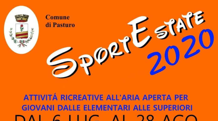 “Sport Estate 2020” domenica sera a Pasturo la presentazione