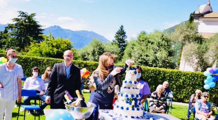 Doppia alla festa Casa dell’Anziano di Lierna: quinto compleanno e zero casi Covid