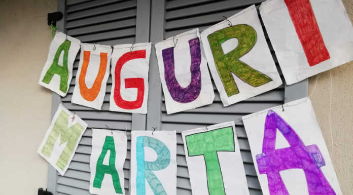 Vercurago. Le buone abitudini si mantengono anche dopo il lockdown… auguri a Marta