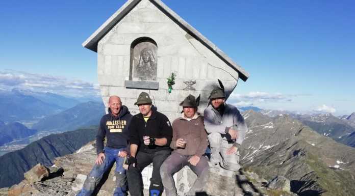 Colico. Riparata la cappelletta sul Monte Legnone grazie agli Alpini