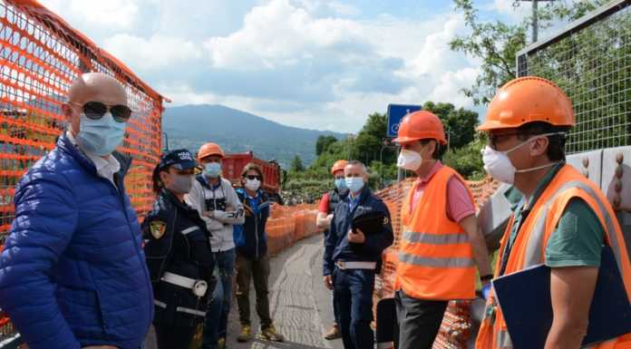 Civate. Sopralluogo al nuovo Ponte di Isella, l’apertura a fine luglio