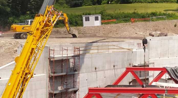 Cortenova: verso il varo del nuovo ponte sul torrente Rossiga