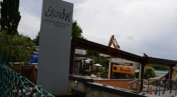 Oggiono, abuso edilizio: demolita la sala del ristorante Stendhal