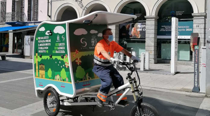 A Lecco i rifiuti si raccoglieranno anche con il “T-riciclo” elettrico