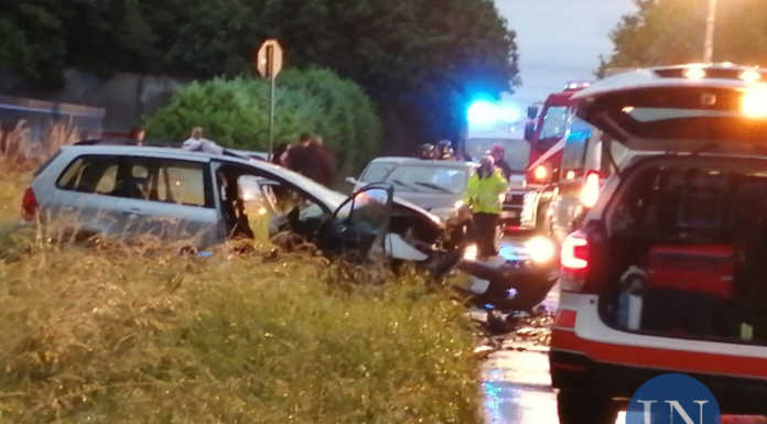 Verderio, grave incidente lungo via per Cornate