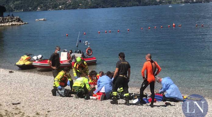 Lierna, malore in acqua: morto un ragazzo di 23 anni