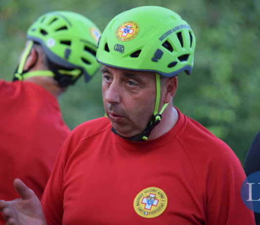 Intervento al Medale, il ringraziamento del Capo Stazione Mazzoleni a tutti i soccorritori