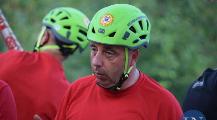 Intervento al Medale, il ringraziamento del Capo Stazione Mazzoleni a tutti i soccorritori