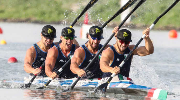 Canoa velocità. Tre lecchesi in ritiro in Val Senales