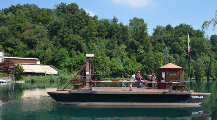 Imbersago: il traghetto leonardesco torna in funzione