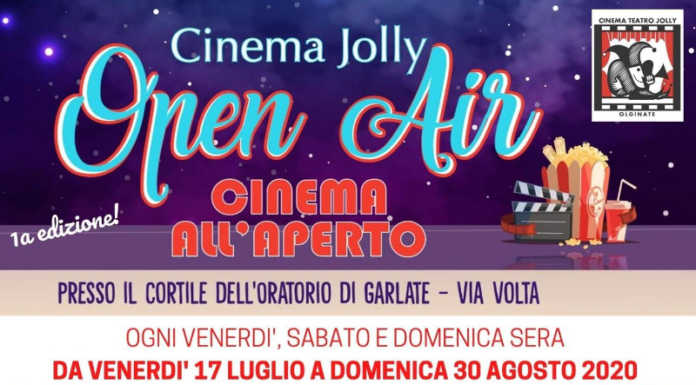 Olginate. Il cinema Jolly riapre… all’aperto