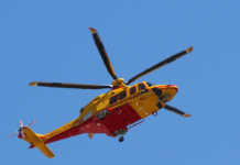 Escursionista cade lungo il Sentiero delle Foppe in Grignetta, elisoccorso in azione elisoccorso como