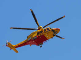 Escursionista cade lungo il Sentiero delle Foppe in Grignetta, elisoccorso in azione elisoccorso como