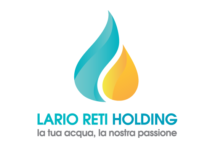 Lario Reti Holding. Emergenza idrica e siccità: previsioni per il nostro territorio e piani per la gestione logo lario reti holding