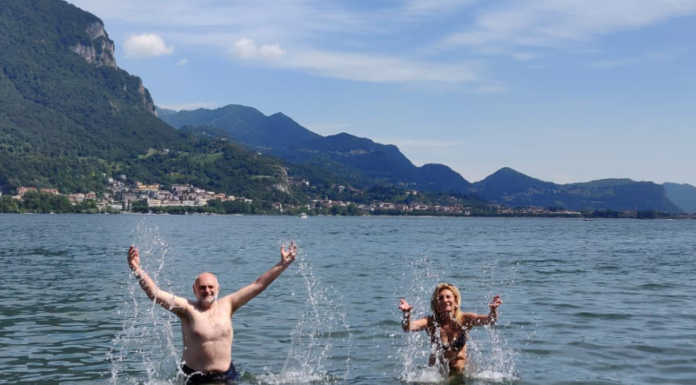 Pescate, sindaco e vicesindaco promuovono le acque del Lago