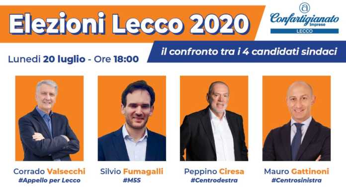 Confartigianato Lecco organizza un confronto tra i candidati sindaco