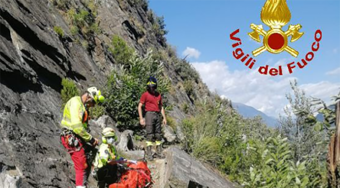 Incidente in falesia, non ce l’ha fatta il giovane soccorso a Colico