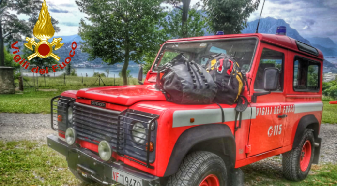 Vercurago, si perdono durante un’escursione, salvati dai Vigili del Fuoco