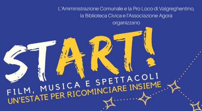Valgreghentino. Dal 7 luglio al via “StART!”, rassegna di film, musica e spettacoli