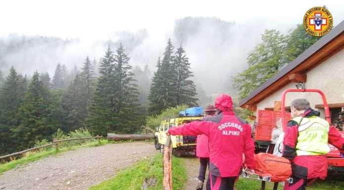 Ornica. Uomo colpito da un fulmine nella Valle dell’Inferno