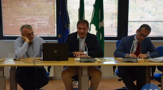 Regione, investimenti per 300 milioni a Lecco: “Dopo il covid misure eccezionali” Antonello Formenti, Antonio Rossi, Mauro Piazza