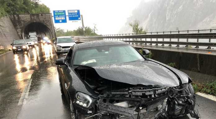 Schianto sulla SS36 tra Lecco e Abbadia, soccorsi due automobilisti