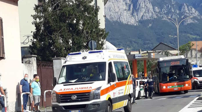 Incidente stradale a Lecco, donna di 60 anni investita in Corso Emanuele Filiberto