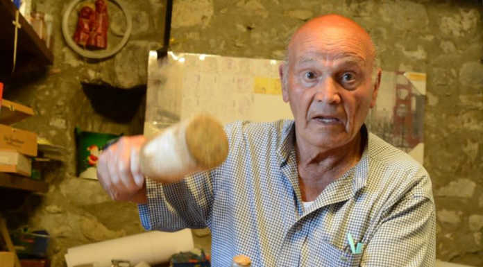 “Nello” Caddeo, l’artista sardo adottato dalla Valsassina