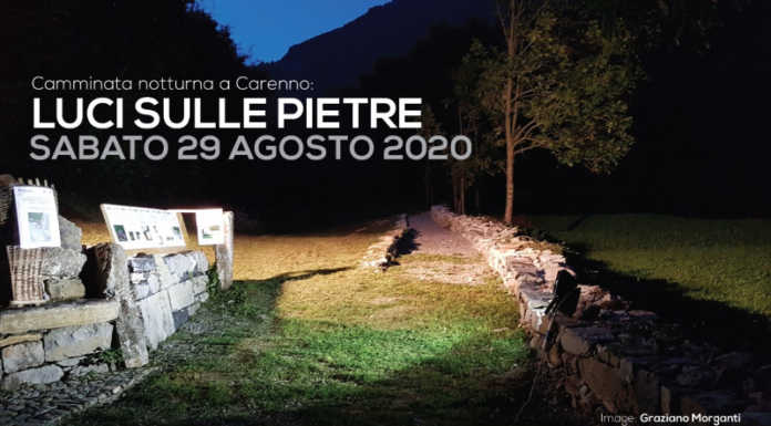 Carenno. “Luci sulle Pietre”, camminata notturna sul sentiero storico della Fracetta