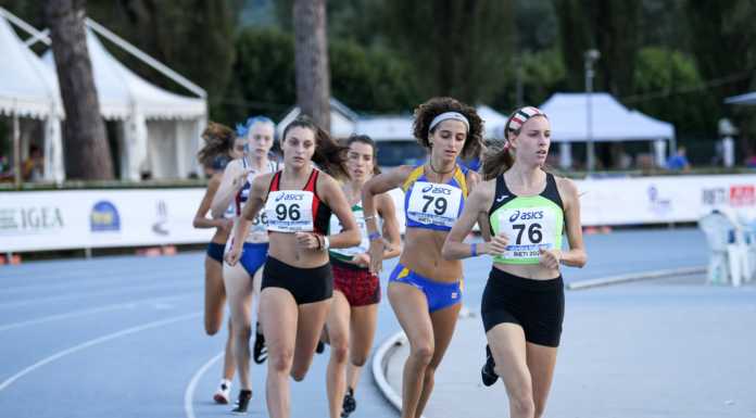 Atletica. Campionati italiani Allievi, Laura Renna medaglia di bronzo sugli 800m