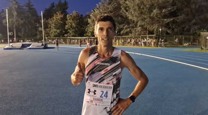 Atletica: Il lecchese Davide Raineri firma il nuovo record mondiale Master 45 nel Miglio
