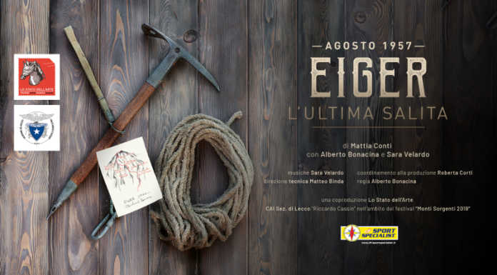 Teatro in quota. Al Rifugio Lecco: “Agosto 1957, Eiger, l’ultima salita”