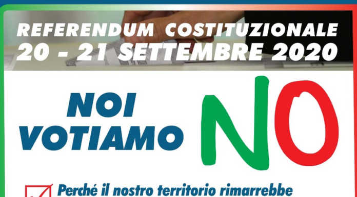 Referendum, oltre cento firmatari nel centrodestra per il ‘no’