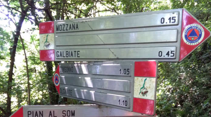 Garlate, rubati i cartelli segnavia sui sentieri. “Perché questo gesto?”