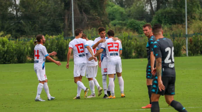 Calcio Lecco. Una punizione di Purro decide l’amichevole col Brescia Credit foto Calcio Lecco 1912