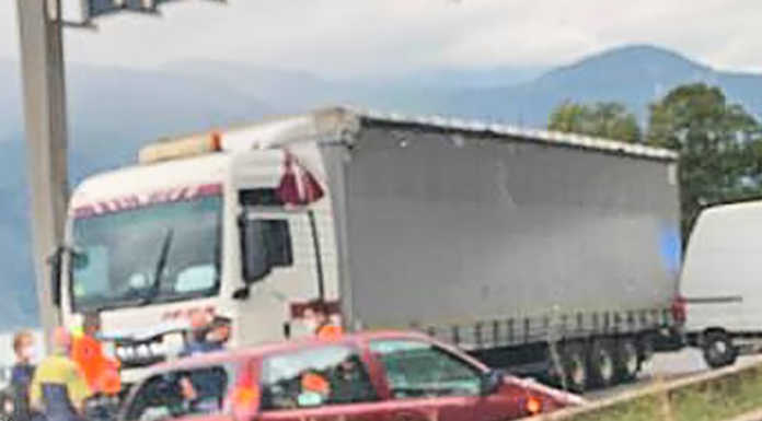 Statale 36. Incidente tra Abbadia e Lecco. Traffico bloccato e lunghe code