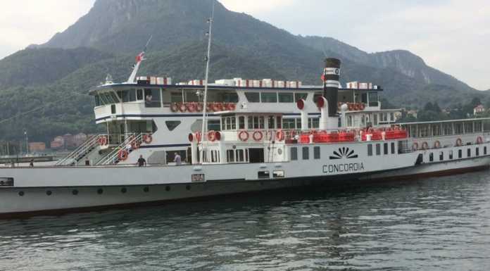 Lago. Riparato il piroscafo Concordia, tornerà presto a navigare