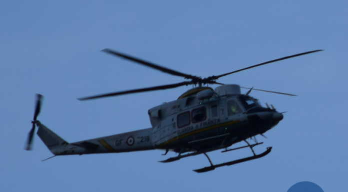 Blitz anti-droga della Finanza: 10 arresti. A Malgrate la centrale dello spaccio all’ingrosso Elicottero Guardia di Finanza