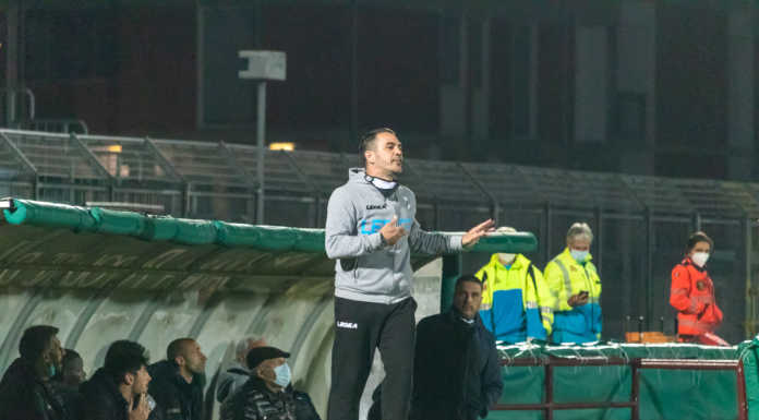 Calcio Serie C. Questo pomeriggio – ore 15 – in scena la sfida Lecco-Grosseto Mister D'Agostino (credit foto Calcio Lecco 1912)