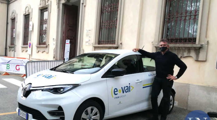 Merate, attivo il servizio di car sharing E-Vai Auto elettrica