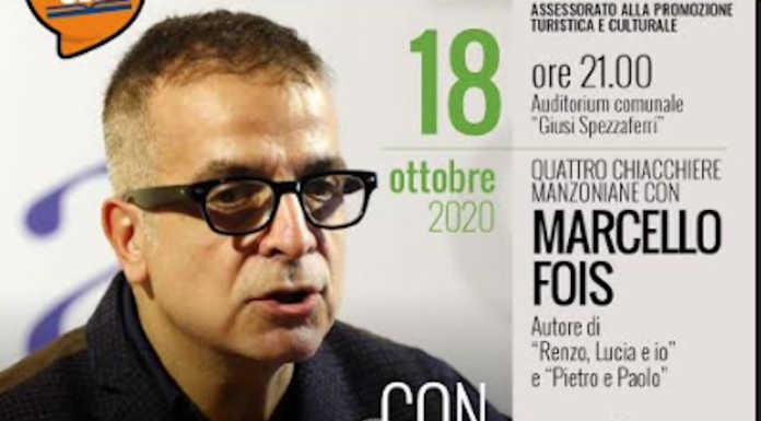 Marcello Fois ospite del Maggio Manzoniano Merate