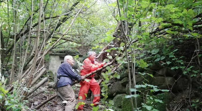 Olgiate, doppio intervento dei volontari antincendio boschivo al lavoro sul Monte di Brianza