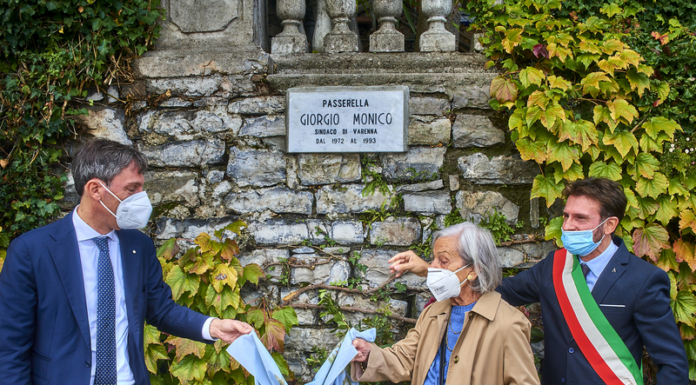 Varenna intitola la sua passerella al ricordo del sindaco Giorgio Monico