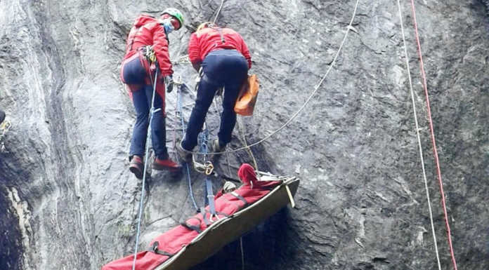 A Dervio un’esercitazione del soccorso speleologico