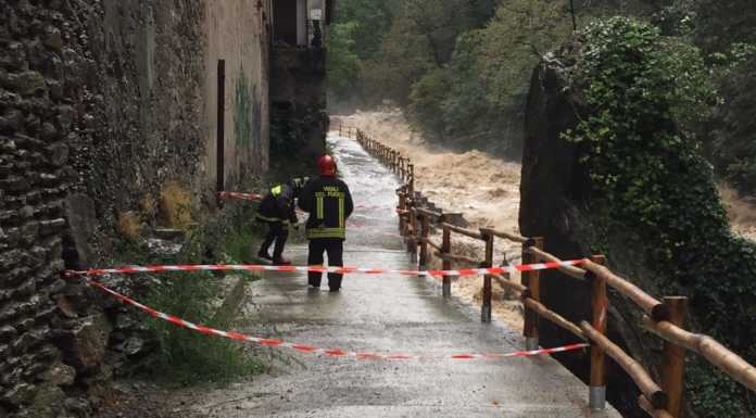 Dervio, il torrente Varrone preoccupa: evacuati una decina di residenti