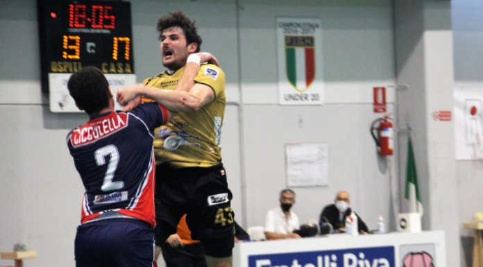 Pallamano, serie A. Prima vittoria per il Salumificio Riva Molteno